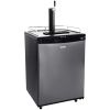 VEVOR Beer Kegerator, Single Tap Draft Beer Dispenser, Full Size Keg Refrigerator With Shelves, CO2 Cylinder, Drip Tray & Rail