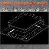 Ramblewood 4 Burner 30" Electric Cooktop, EC4-60, UL rated German EGO burner