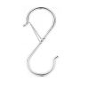 10 /100pcs Metal Hanging Hooks S Shaped Hanger Hook Hanging Heavy Duty Hooks Clasp For Kitchen Pot Shelf Home Bathroom Storage